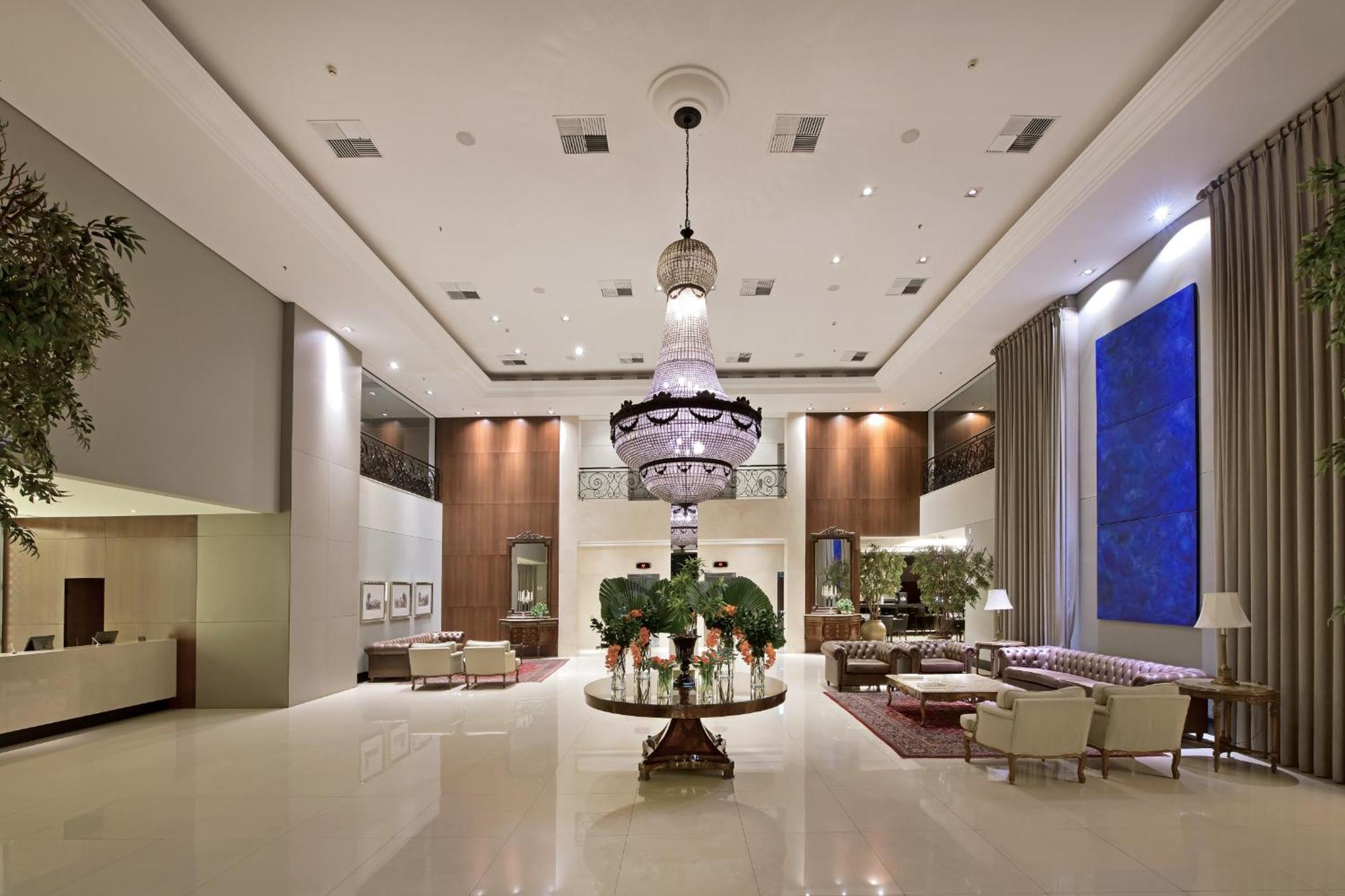 Hotel Mont Blanc Premium Ribeirão Preto Exteriér fotografie Lobby