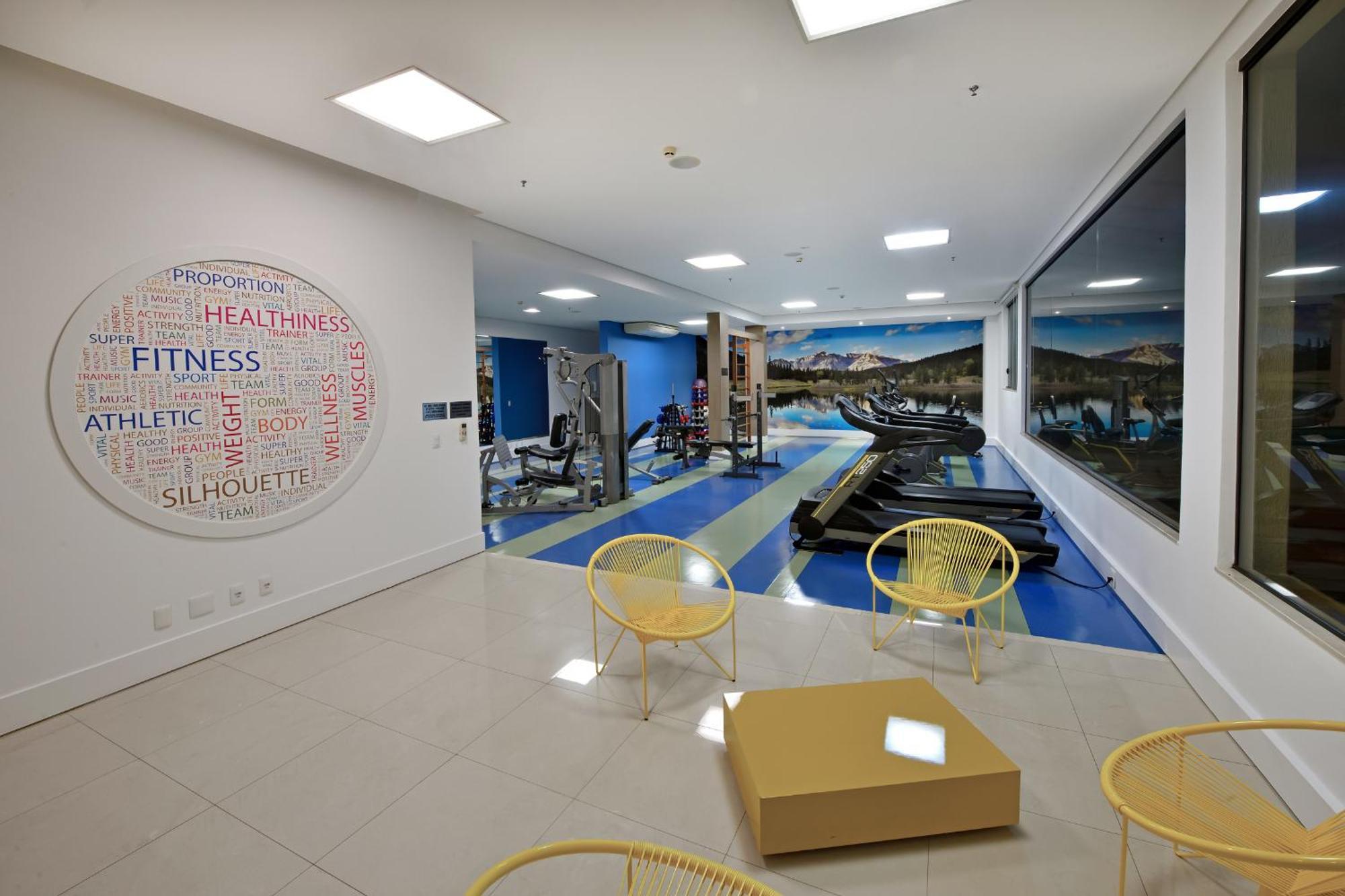 Hotel Mont Blanc Premium Ribeirão Preto Exteriér fotografie The gym at the Embassy of the United States in Lima, Peru